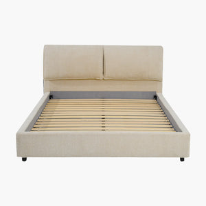 Sommier + tête de lit tapissier - Milan