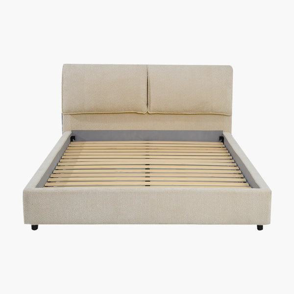 Sommier + tête de lit tapissier - Milan