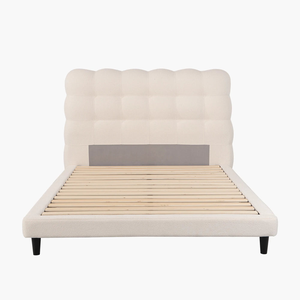 Sommier + tête de lit tapissier - Brême