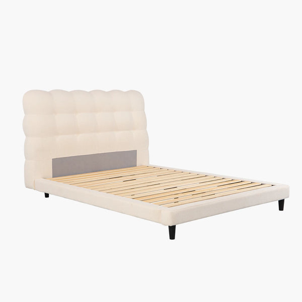 Sommier + tête de lit tapissier - Brême