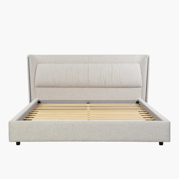 Sommier + tête de lit tapissier - Florence