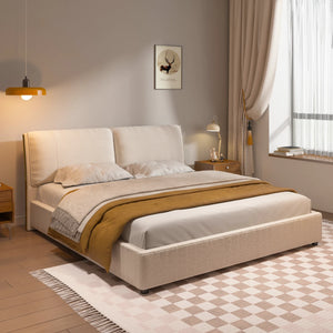 Sommier + tête de lit tapissier - Milan