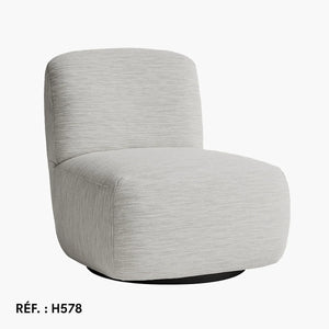 Velora chair - Assise pivotante à 360°